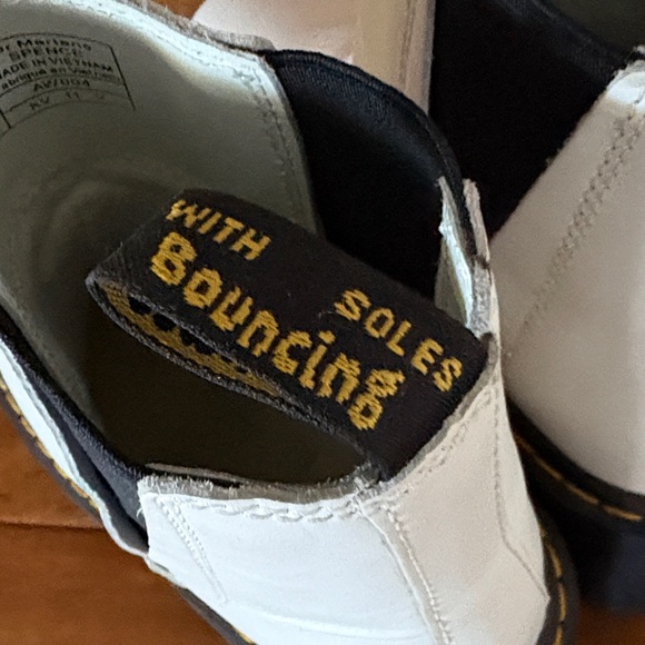 🔥Dr. Martens Spence White Wedge Boots - Picture 4 of 8